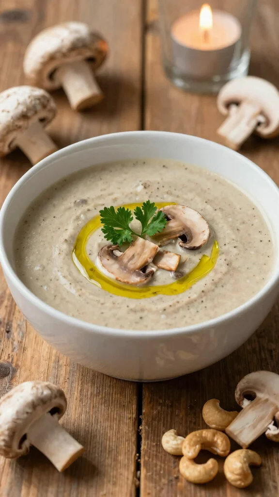12 Gluten Free Dairy Free Soup Recipes for Cozy and Comforting Meals - 3. Creamy Mushroom Soup 1