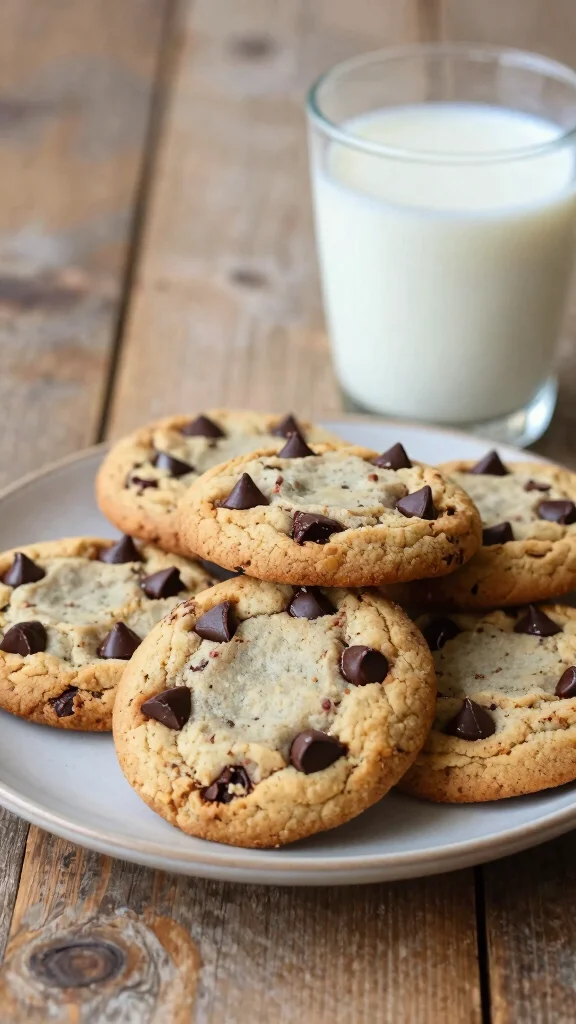 12 Gluten-Free, Lactose-Free Dessert Recipes for Sweet and Creamy Treats - 7. Vegan Chocolate Chip Cookies 1