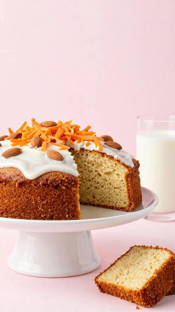 12 Gluten Free Sugar Free Cake Recipes for Better-For-You Homemade Desserts - 4. Carrot Cake with Almond Cream Frosting 1