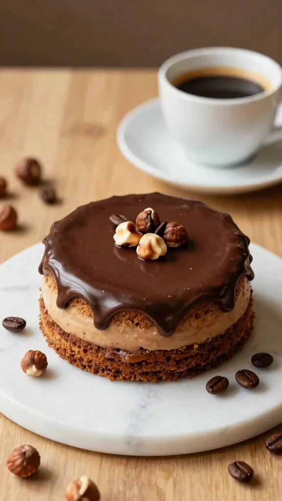 12 Gluten Free Sugar Free Cake Recipes for Better-For-You Homemade Desserts - 8. Hazelnut Espresso Cake 1