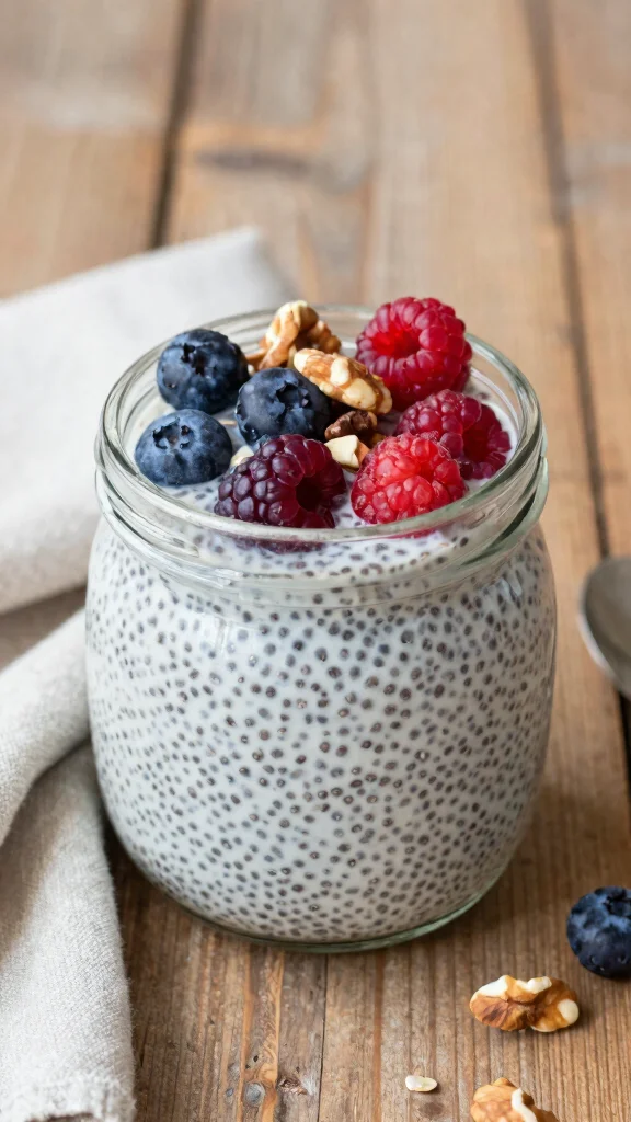 12 High Protein Vegan Gluten Free Recipes for Healthy and Filling Meals - 11. Chia Seed Pudding 1