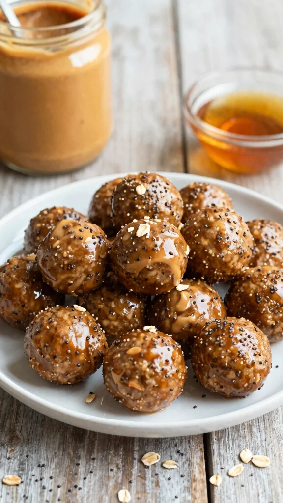 12 High Protein Vegan Gluten Free Recipes for Healthy and Filling Meals - 5. Peanut Butter Protein Balls 1