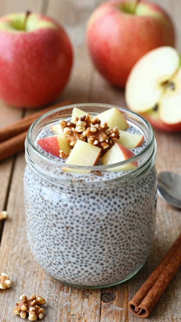 13 Gluten Free Dairy Free Soy Free Recipes for Simple Family Meals - 10. Apple Cinnamon Chia Pudding 1