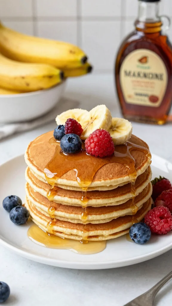 13 Gluten Free Dairy Free Soy Free Recipes for Simple Family Meals - 9. Banana Oatmeal Pancakes 1