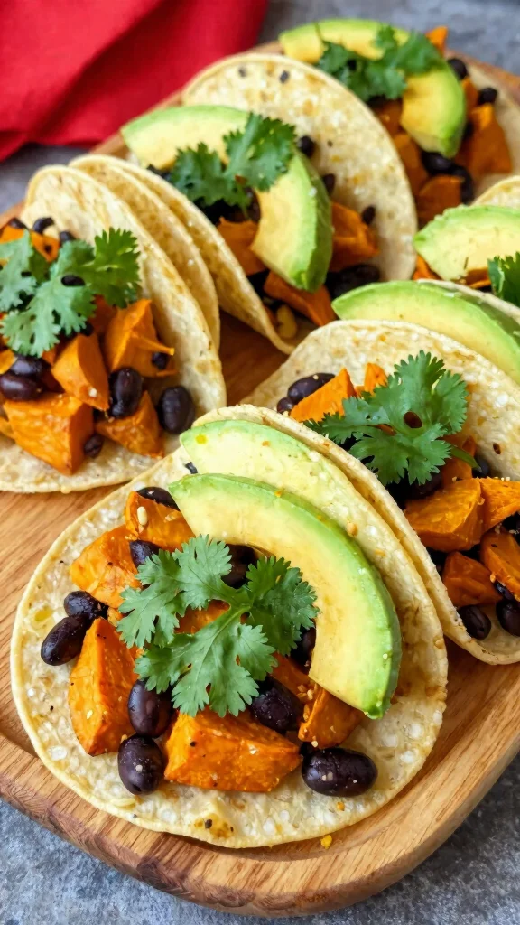 13 Gluten and Dairy Free Instant Pot Recipes for Quick and Easy Dinners - 9. Sweet Potato and Black Bean Tacos 1