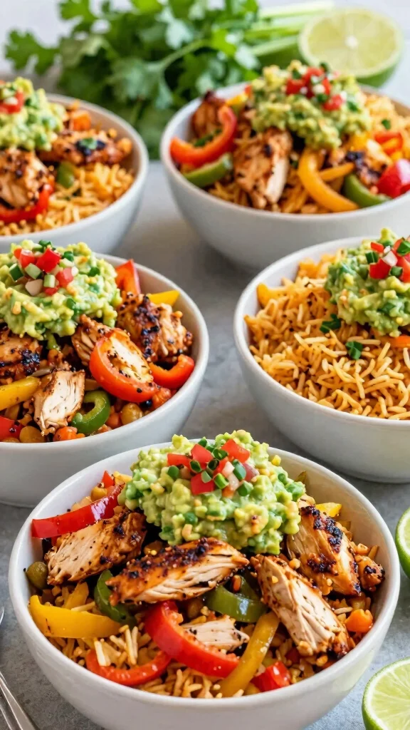 13 Gluten and Dairy Free Recipes Easy Enough for Busy Weeknights - 12. Easy Fajita Bowls 1