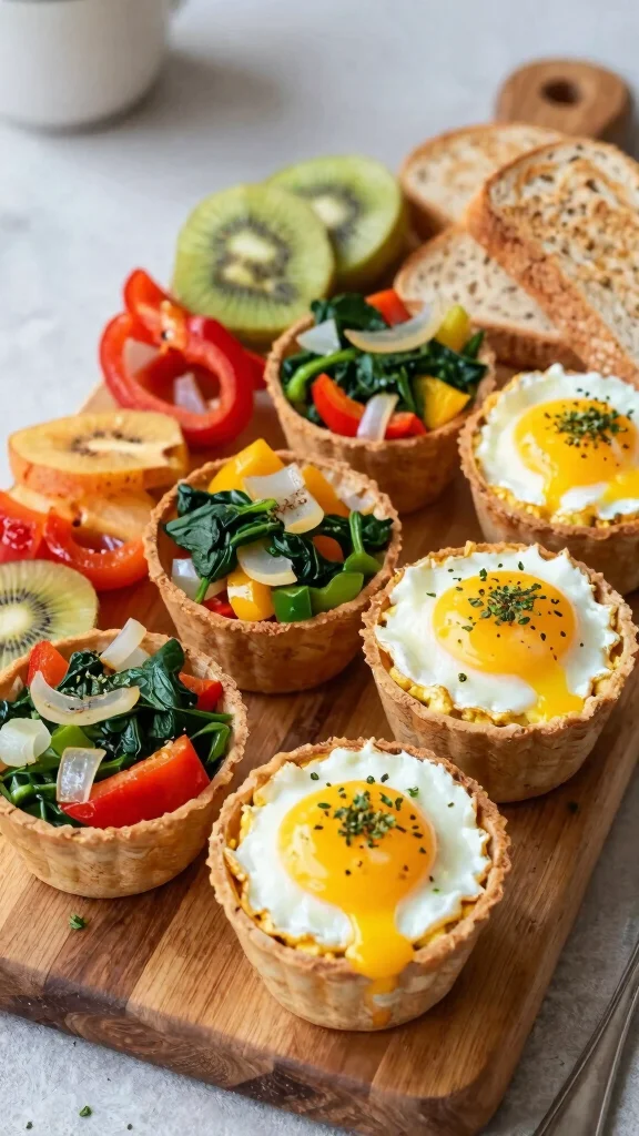 14 High Protein Gluten Free Meals for Easy Lunches and Family Dinners - 7. Egg and Veggie Breakfast Cups 1