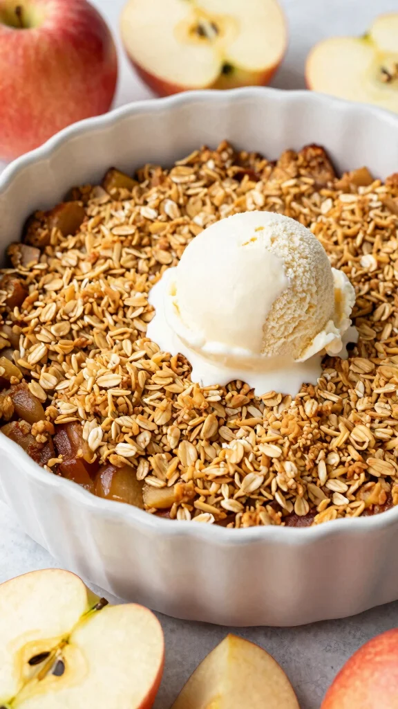 14 Vegan Dairy Free Gluten Free Recipes for Simple Plant Based Meals - 14. Vegan Apple Crisp 1