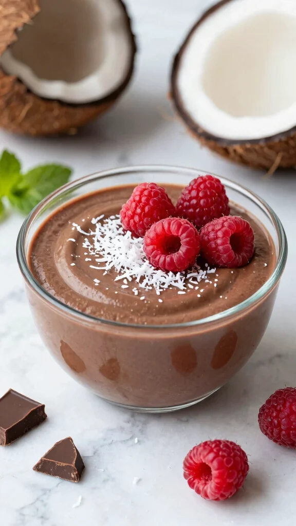 14 Vegan Dairy Free Gluten Free Recipes for Simple Plant Based Meals - 2. Coconut Milk Chocolate Mousse 1