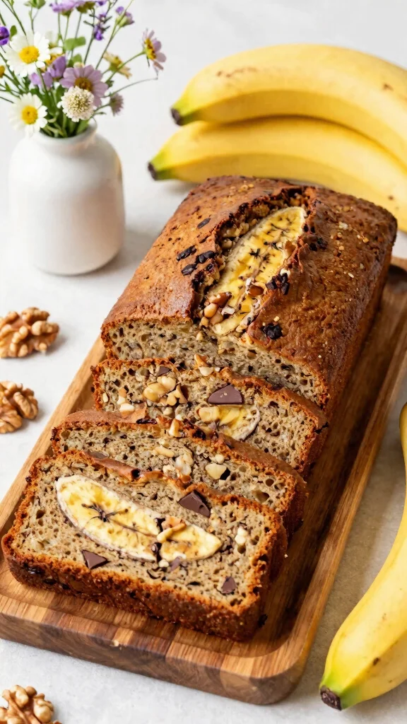 14 Vegan Dairy Free Gluten Free Recipes for Simple Plant Based Meals - 6. Vegan Banana Bread 1