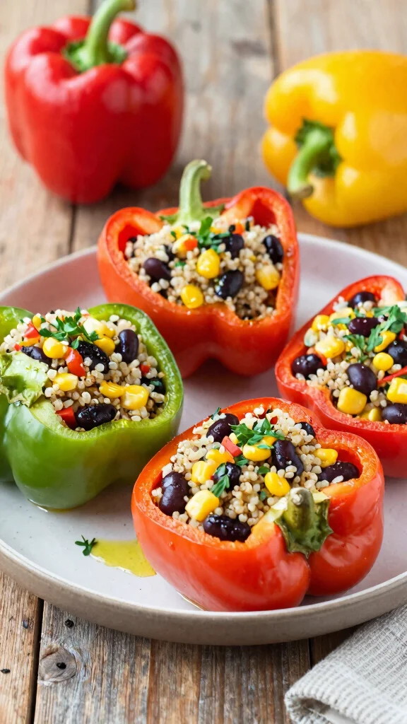 15 Simple Gluten Free Meals for Busy Weeknights and Easy Meal Prep - 11. Stuffed Bell Peppers 1
