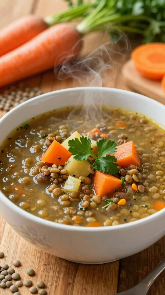 15 Simple Gluten Free Meals for Busy Weeknights and Easy Meal Prep - 13. Lentil Soup 1
