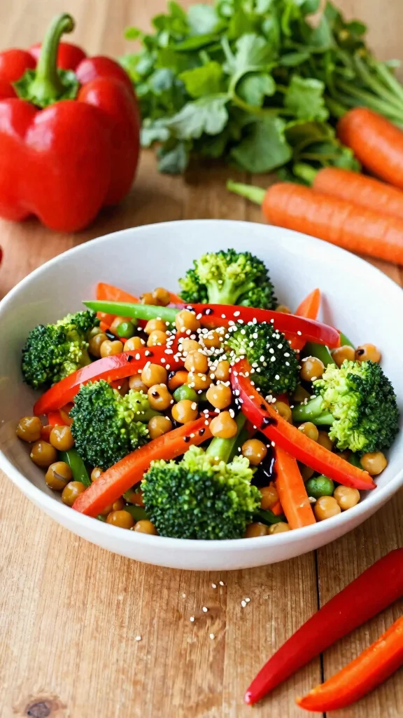 15 Simple Gluten Free Meals for Busy Weeknights and Easy Meal Prep - 3. Chickpea Stir-Fry 1