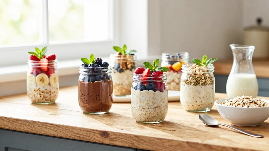 19 High Protein Overnight Oats Recipes - Healthy and Filling Breakfasts - Meals For Family