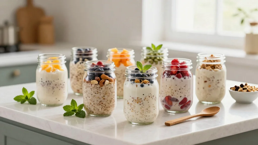18 Overnight Oats with Almond Milk Recipes - Creamy and Dairy-Free Breakfasts - Meals For Family