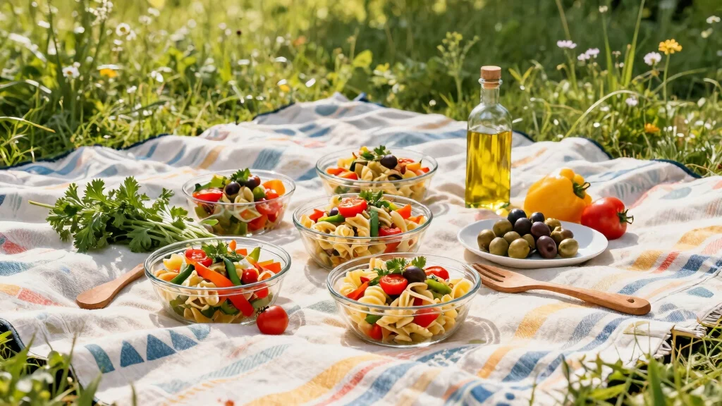 15 Zesty Italian Pasta Salad Recipes for Picnics, Potlucks, and Parties - Indian Cooking Recipes